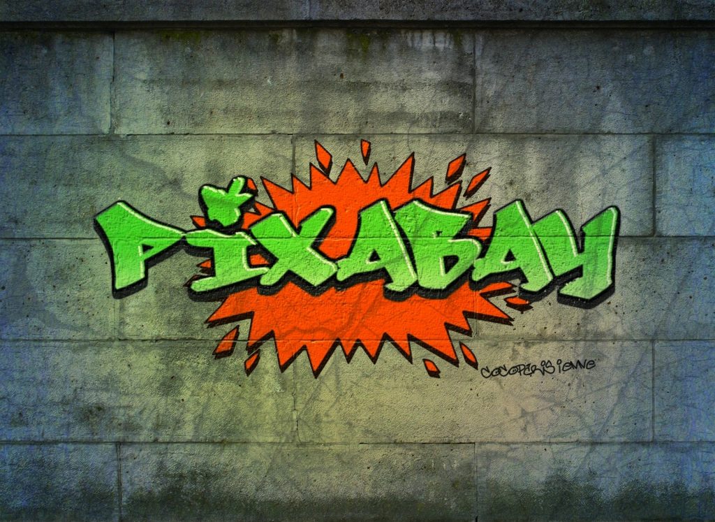 graffiti, logo, pixabay