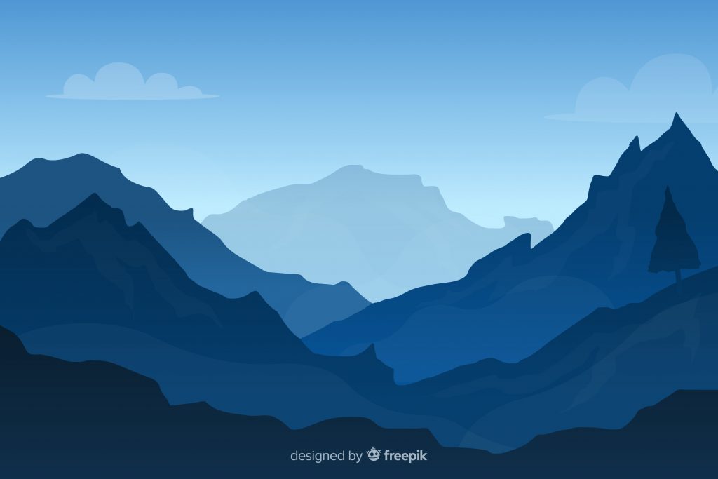 Mountain background vector from freepik